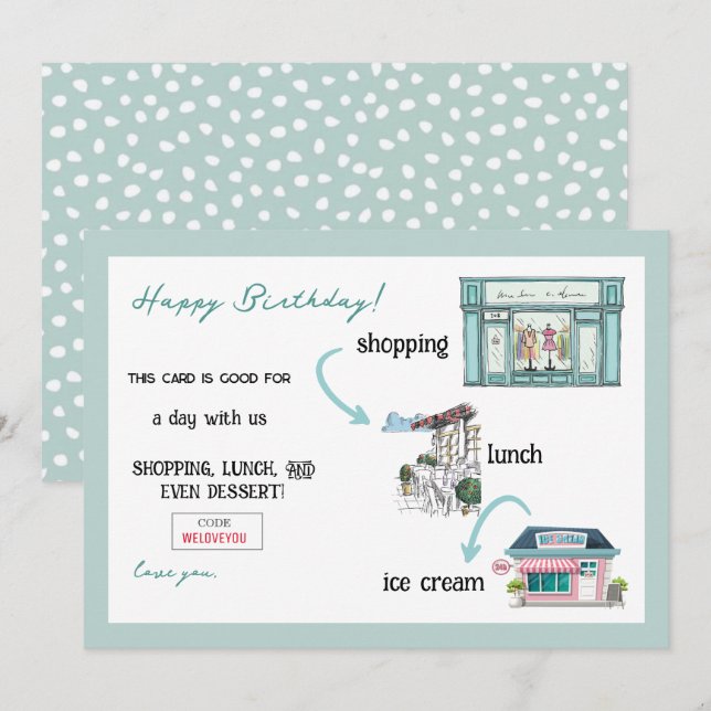 Carte For the Person who has Everything Card (Devant / Derrière)