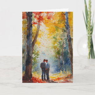Carte Forêt embrassant l'automne