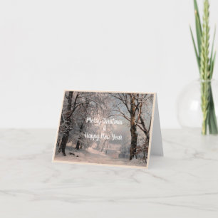 Carte Forêt En Hiver