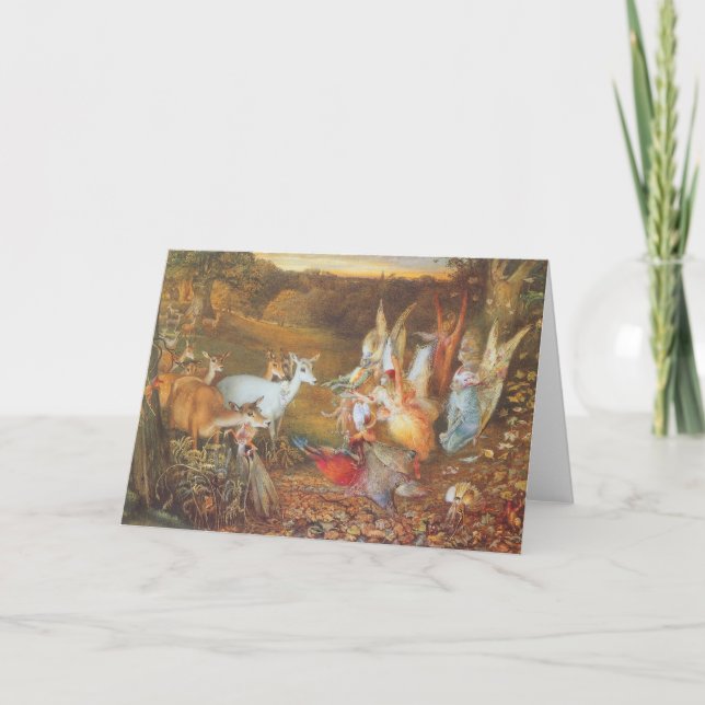 Carte Forêt enchantée par l'artiste John Anster Fitzgera (Devant)