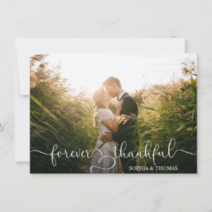 Carte Forever Merci Merci Mariage coeur photo