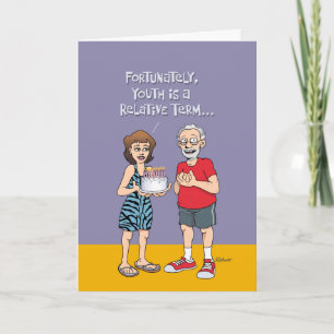 Carte "Forever Young" 65e anniversaire
