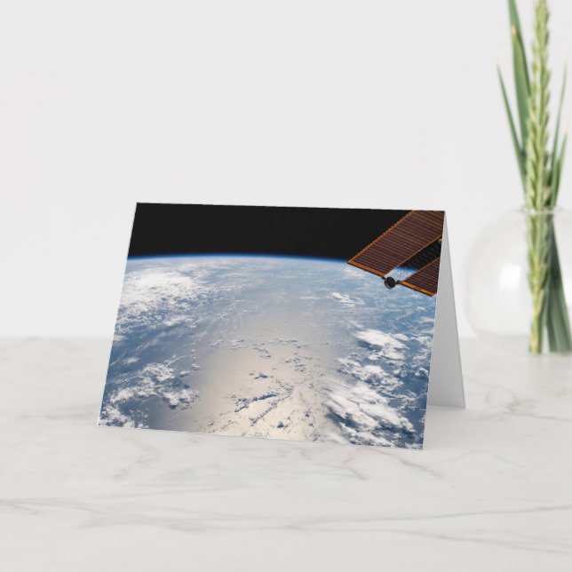 Carte Formations Nuageuses Autour Du Soleil Au Large Du  (Devant)