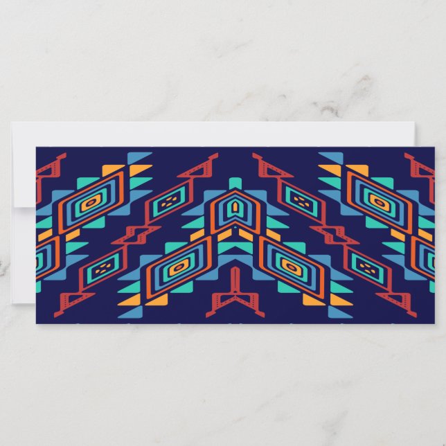 Carte Formes déformées conception abstraite (Devant)