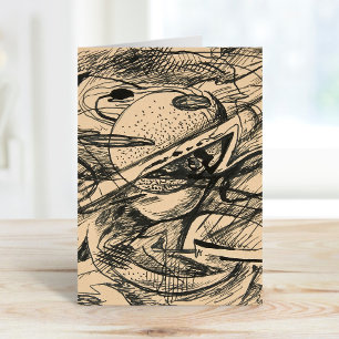 Carte Formulaires Abstraits   Rudolf Bauer