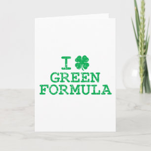 Carte Formule verte I Shamrock (Love)