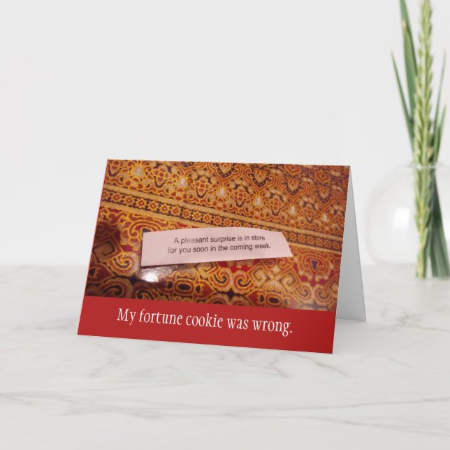 Carte Fortune Cookie Co-worker Farewell Card (Devant)