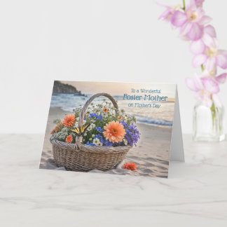 Carte Foster Mother or Mom Happy Mothers Day Beach 