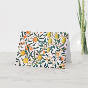 Carte Four Fruit, William Morris