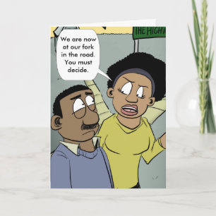 Carte Fourche Dans La Route