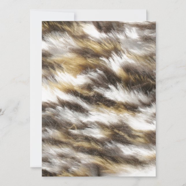 Carte fourrure de léopard (Devant)