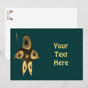 Carte Fractal Inuit Hunter