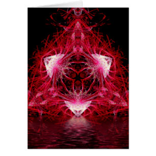 Carte FractalART RedFaces