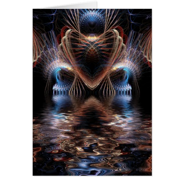 Carte Fractale de la porte cardiaque (Devant)