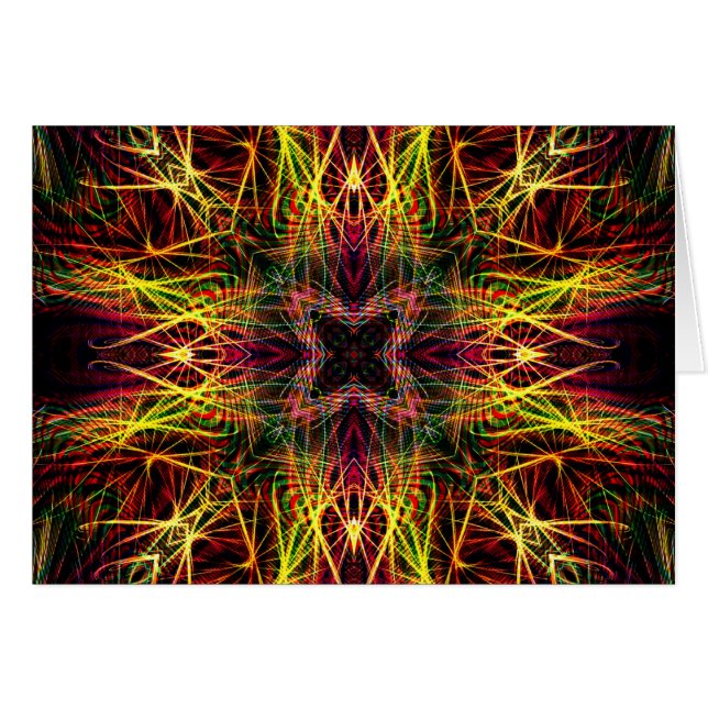 Carte FractaliLights (Devant horizontal)