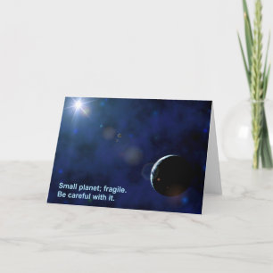Carte Fragile Planet