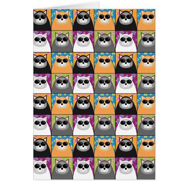 Carte fraîche de chat (Devant)