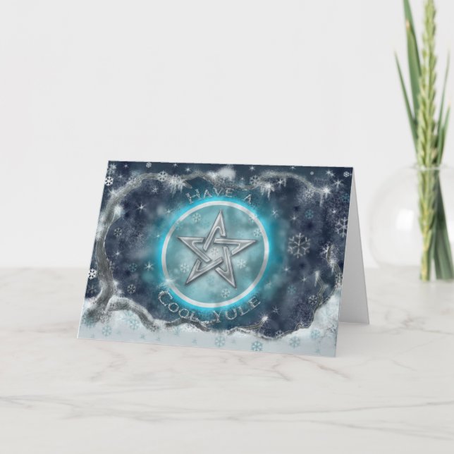 Carte fraîche de Noël (Devant)