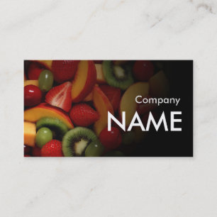 Carte fraîche de végétarien de jus de fraise de