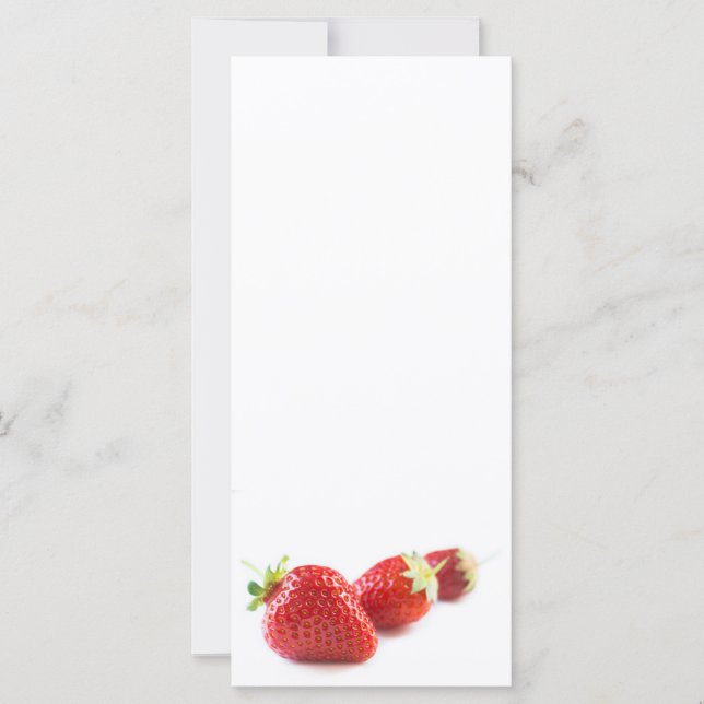 Carte Fraises (Devant)