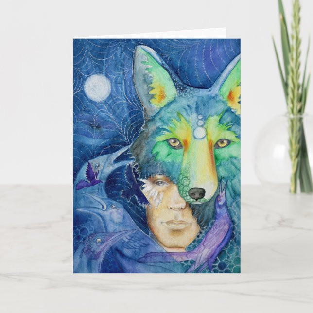 Carte Framable : Coyote Son (Devant)