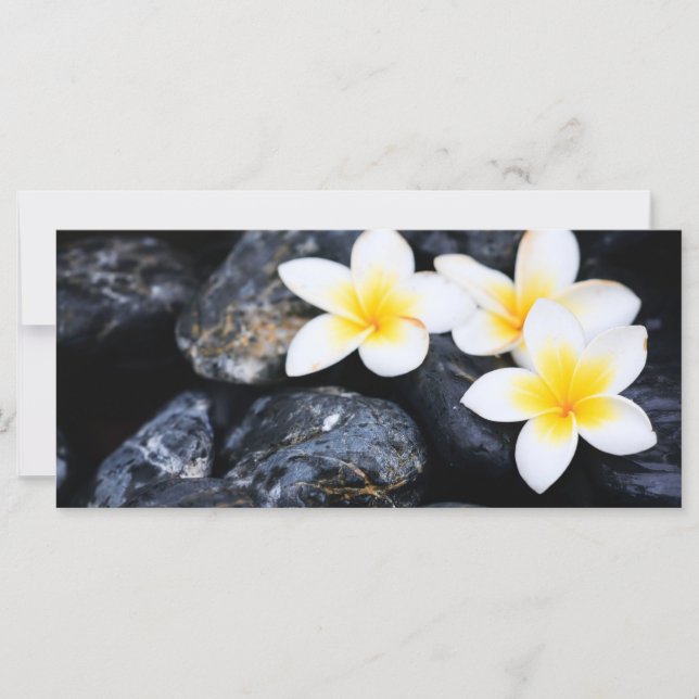 Carte Frangipani flowers (Devant)