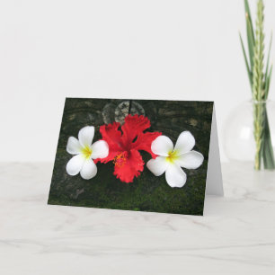 Carte frangipani trois