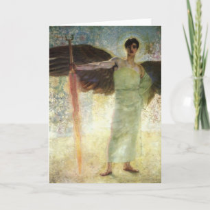 Carte Franz Stuck-Angel à l'épée flamante