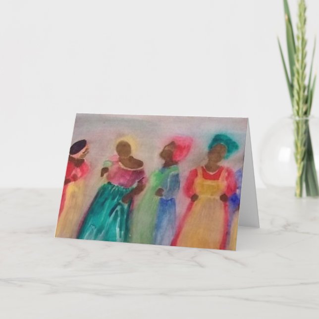 Carte "Fraternité" en l'honneur de conscience de cancer (Devant)