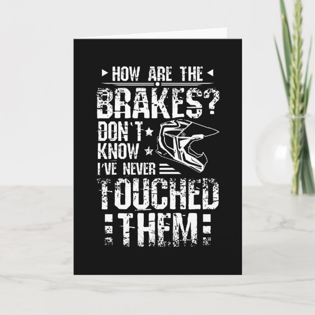 Carte Freins Motocross Dirt Bike (Devant)