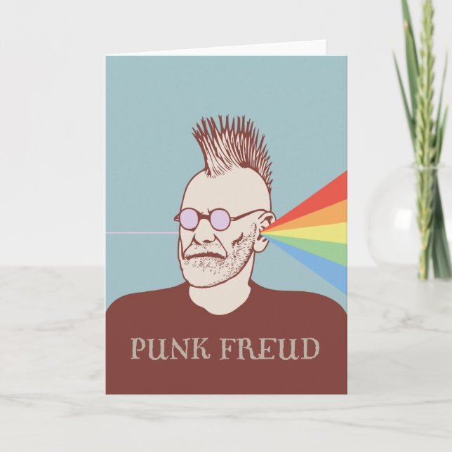 Carte Freud punk (Devant)