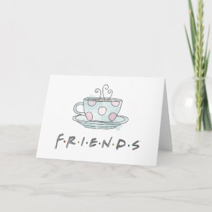 Carte FRIENDS™  Aquarelle de la bouillie de café