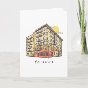 Carte FRIENDS™ L'immeuble de l'appartement de Monica