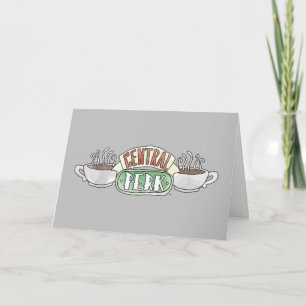 Carte FRIENDS™  Logo Central Perk Watercolor