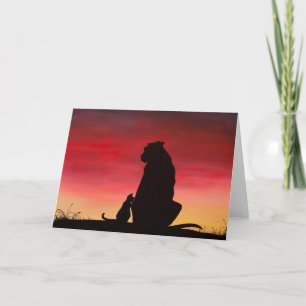 Carte "Friendship" Greeting Card