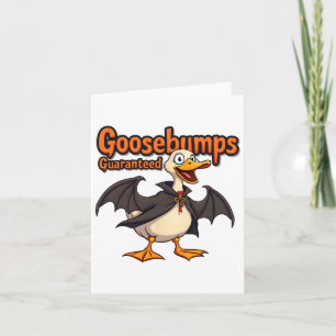Carte Frissons garantis drôle Halloween