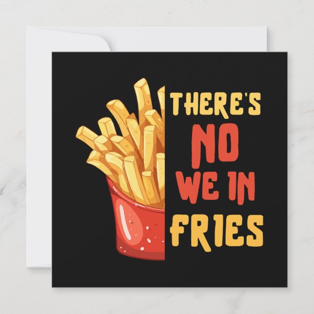 Carte frites (Devant)