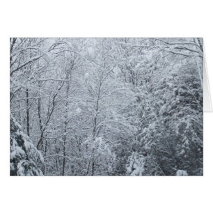 Carte Froid Arbres-Vide