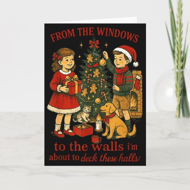 Carte From The Windows To The Walls Christmas Fun  (Devant)
