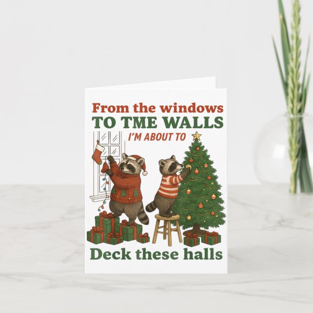 Carte From The Windows To The Walls I'm About To Deck Th (Devant)