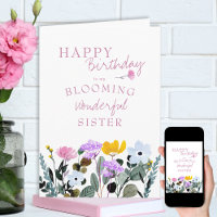 Frontière fleur sauvage florissante Merveilleuse A
