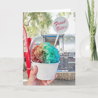 Carte Frost Bite Seaside Floride 30A Aquarelle