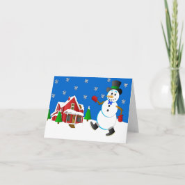 Carte Frosty le bonhomme de neige par Joel Anderson
