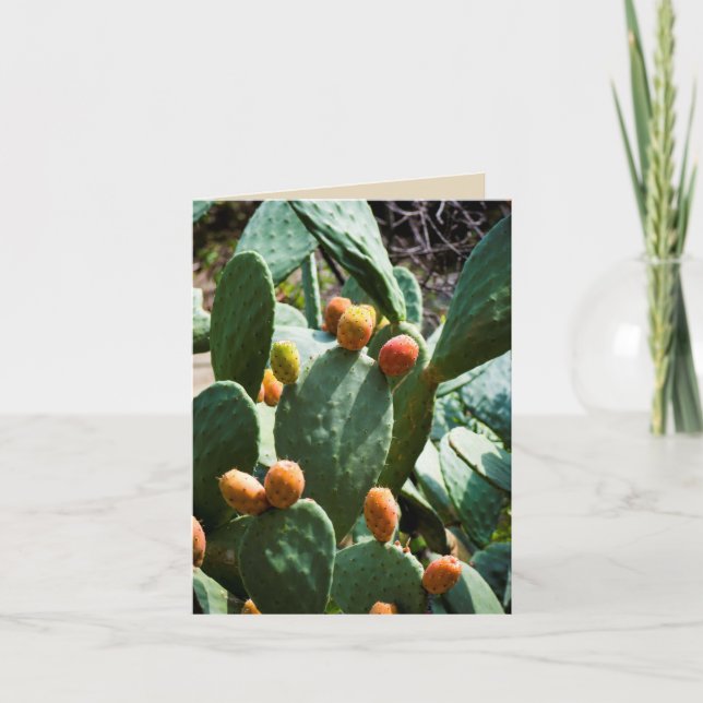 Carte Fruit de cactus à poires (Devant)