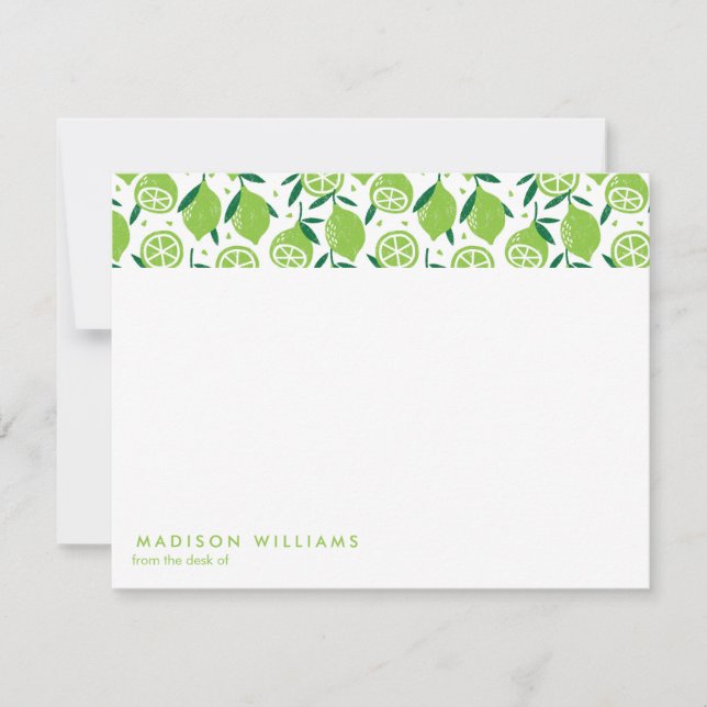 Carte Fruit Design tendance moderne moderne (Devant)