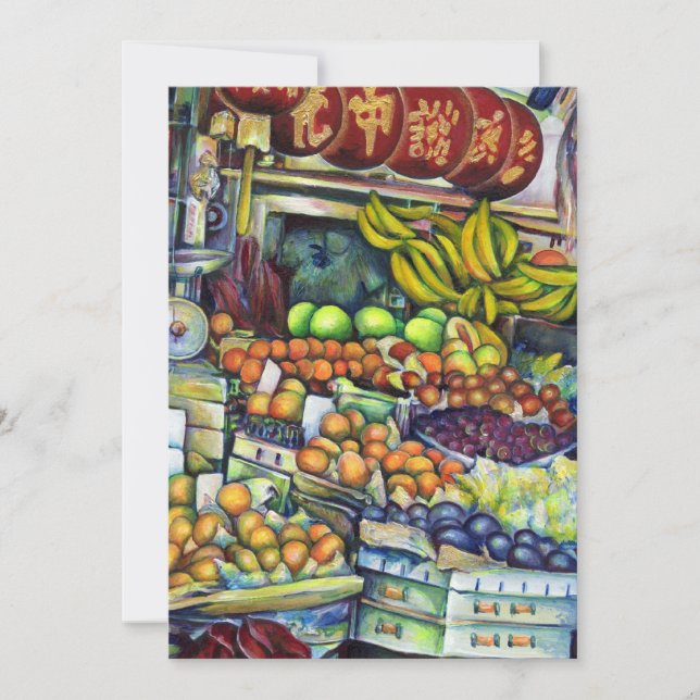 Carte Fruit frais avec Francis (Devant)