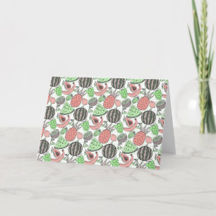 Carte Fruit motif transparent motif de surface de frui