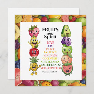 Carte Fruits de l'Esprit