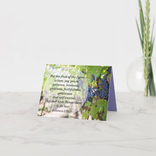 Carte Fruits de l'Esprit Salutation