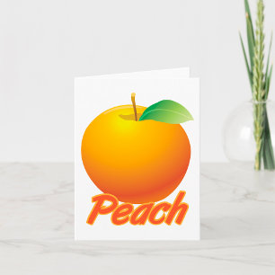 Carte Fruits de Pêche